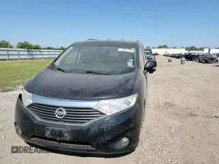 2013 Nissan Quest LE with VIN JN8AE2KP9D9071862, listed as a Copart auction lot 73657284 with 170,878 mi miles and Salvage Title. Bid and sale history available at carsss.com. Image 12.