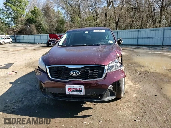 2019 Kia Sorento LX with VIN 5XYPGDA30KG554310, listed as a Copart auction lot 46364225 with 93,722 mi miles and Salvage Title. Bid and sale history available at DreamBid. Image 12.