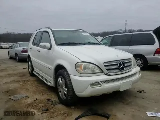 2005 Mercedes-Benz M-Class 3.7L with VIN 4JGAB57E35A557978, listed as a Copart auction lot 44210615 with 176,598 mi miles and Salvage Title. Bid and sale history available at carsss.com. Image 11.