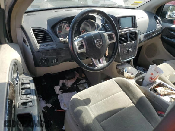2011 Dodge Grand Caravan Crew with VIN 2D4RN5DG6BR680446, listed as a Copart auction lot 51855585 with 136,789 mi miles and Salvage Title. Bid and sale history available at DreamBid. Image 8.