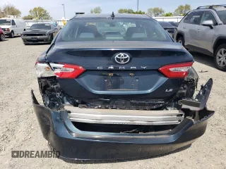 2020 Toyota Camry LE with VIN 4T1C11AKXLU976599, listed as a Copart auction lot 50689505 with 41,322 mi miles and Salvage Title. Bid and sale history available at carsss.com. Image 6.