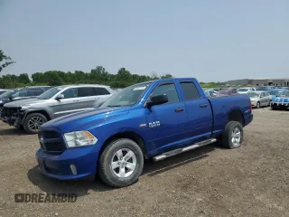 2017 Ram 1500 Tradesman with VIN 1C6RR7FT4HS503352, listed as a Copart auction lot 58907375 with 75,812 mi miles and Salvage title. Bid and sale history available at DreamBid. Image 1.