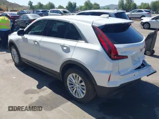 2024 Cadillac XT4 FWD Luxury with VIN 1GYAZAR42RF168331, listed as a IAAI auction lot 41980130 with 10,335 mi miles and . Bid and sale history available at carsss.com. Image 3.