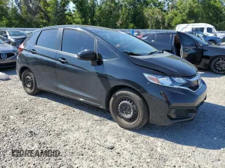 2019 Honda Fit LX with VIN 3HGGK5H41KM728148, listed as a Copart auction lot 52898425 with 80,900 mi miles and Salvage Title. Bid and sale history available at carsss.com. Image 4.