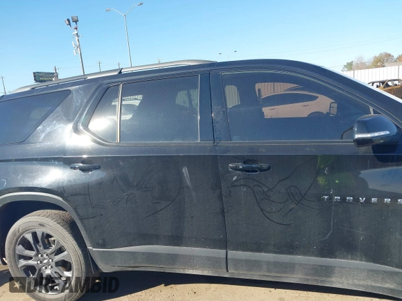 2018 Chevrolet Traverse RS with VIN 1GNERJKX3JJ145158, listed as a IAAI auction lot 41481197 with 158,695 mi miles. Bid and sale history available at carsss.com. Image 13.
