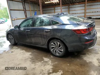 2019 Honda Insight Touring with VIN 19XZE4F75KE400408, listed as a Copart auction lot 62704744 with 155,524 mi miles and Salvage Title. Bid and sale history available at carsss.com. Image 2.