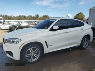 2016 BMW X6 xDrive35i with VIN 5UXKU2C56G0N82680, listed as a Copart auction lot 72939013 with 108,030 mi miles. Bid and sale history available at carsss.com. Image 1.