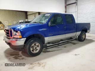 2003 Ford F-250 XL z VIN 1FTNW21F03EA85044, wystawiony jako Copart lot #55703335 z przebiegiem 273 137 mil mil oraz Szkoda całkowita • Salvage title. Historia ofert i sprzedaży dostępna na DreamBid. Obrazek 1.