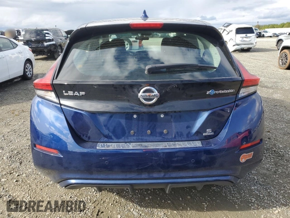 2020 Nissan LEAF z VIN 1N4BZ1BP5LC303959, wystawiony jako Copart lot #51183755 z przebiegiem 61 953 mil mil oraz Szkoda całkowita • Salvage title. Historia ofert i sprzedaży dostępna na DreamBid. Obrazek 6.