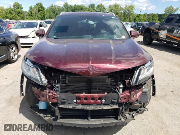 2017 Lincoln MKC Select with VIN 5LMTJ2DH3HUL63332, listed as a Copart auction lot 66552294 with 53,228 mi miles and Salvage title. Bid and sale history available at DreamBid. Image 5.