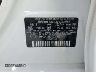 2018 Hyundai Accent SEL with VIN 3KPC24A38JE029813, listed as a Copart auction lot 79448403 with 82,354 mi miles. Bid and sale history available at carsss.com. Image 13.