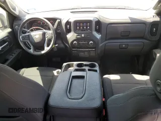 2022 Chevrolet Silverado 1500 Custom Trail Boss with VIN 3GCPYCEL8NG123561, listed as a Copart auction lot 49740345 with 34,837 mi miles and Salvage Title. Bid and sale history available at DreamBid. Image 8.