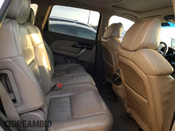 2012 Acura MDX Tech/Entertainment Pkg with VIN 2HNYD2H46CH521261, listed as a Copart auction lot 41606735 with 146,925 mi miles and Salvage Title. Bid and sale history available at carsss.com. Image 11.