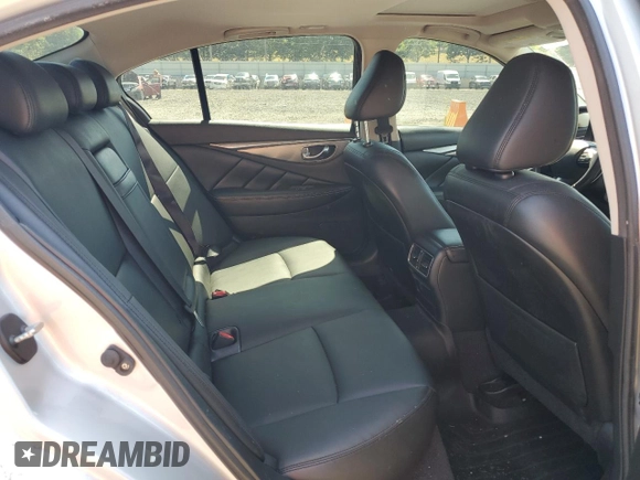 2017 Infiniti Q50 Sport with VIN JN1EV7AP1HM737727, listed as a Copart auction lot 66002305 with 116,982 mi miles and Clean title. Bid and sale history available at DreamBid. Image 10.
