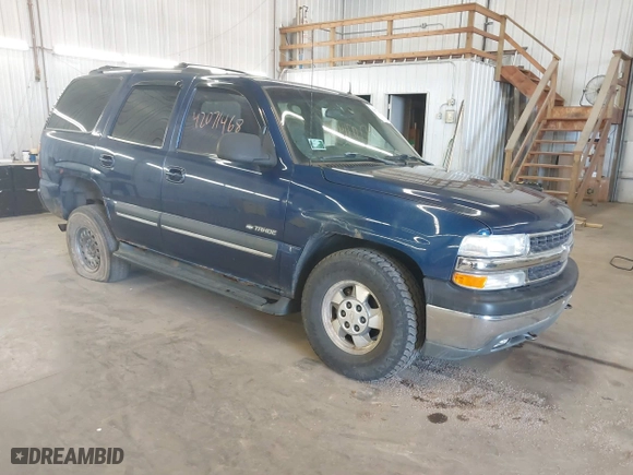 2002 Chevrolet Tahoe LT with VIN 1GNEK13Z92J160981, listed as a IAAI auction lot 42071468 with 306,309 mi miles. Bid and sale history available at carsss.com. Image 1.