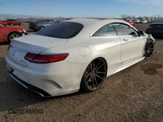 2016 Mercedes-Benz S 63 AMG with VIN WDDXJ7JB7GA011737, listed as a Copart auction lot 84930744 with Not Provided miles and Salvage Title. Bid and sale history available at DreamBid. Image 3.
