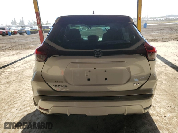 2024 Nissan Kicks SR with VIN 3N1CP5DV2RL572167, listed as a Copart auction lot 52537365 with 285 mi miles and Salvage Title. Bid and sale history available at carsss.com. Image 6.