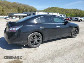 2014 Nissan Maxima SV with VIN 1N4AA5AP9EC437744, listed as a Copart auction lot 54659985 with 141,902 mi miles and Salvage title. Bid and sale history available at DreamBid. Image 3.