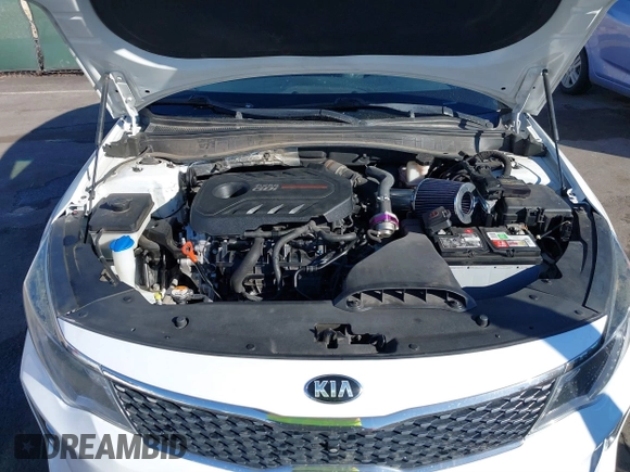 2016 Kia Optima SXL Turbo with VIN 5XXGV4L23GG115933, listed as a IAAI auction lot 41637267 with 83,348 mi miles. Bid and sale history available at carsss.com. Image 10.