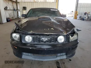 2007 Ford Mustang GT Deluxe with VIN 1ZVHT82H175269324, listed as a Copart auction lot 53124235 with Not Provided miles and Salvage Title. Bid and sale history available at carsss.com. Image 5.