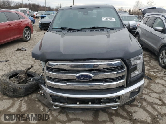 2017 Ford F-150 XL with VIN 1FTEW1EF0HFA02220, listed as a Copart auction lot 47281995 with 89,701 mi miles and Non repairable. Bid and sale history available at DreamBid. Image 5.