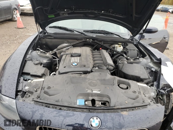 2007 BMW Z4 3.0i with VIN 4USBU33567LW72248, listed as a Copart auction lot 77767364 with 0 mi miles and Salvage Title. Bid and sale history available at carsss.com. Image 11.