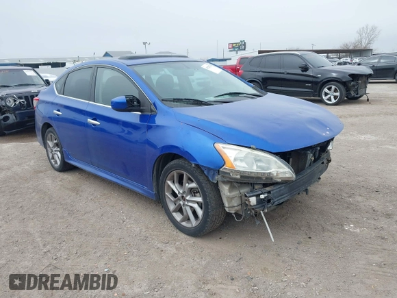 2014 Nissan Sentra SR with VIN 3N1AB7APXEY308232, listed as a IAAI auction lot 41528274 with 120,314 mi miles and . Bid and sale history available at DreamBid. Image 1.