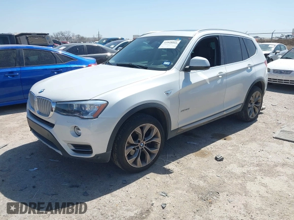 2017 BMW X3 xDrive28i with VIN 5UXWX9C50H0T05915, listed as a IAAI auction lot 41848841 with 64,062 mi miles and . Bid and sale history available at DreamBid. Image 17.