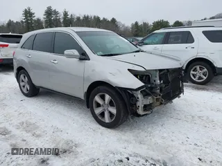 2013 Acura MDX Tech Pkg with VIN 2HNYD2H38DH507418, listed as a IAAI auction lot 41441172 with 209,310 mi miles. Bid and sale history available at carsss.com. Image 1.