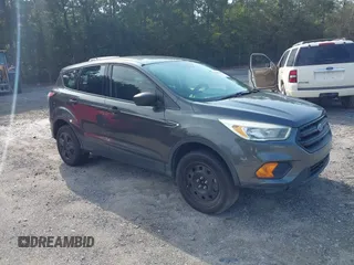2017 Ford Escape S with VIN 1FMCU0F70HUE00887, listed as a IAAI auction lot 42692687 with Not provided miles and . Bid and sale history available at DreamBid. Image 1.