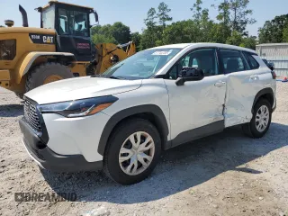 2023 Toyota Corolla Cross L with VIN 7MUAAAAG7PV044822, listed as a Copart auction lot 57744765 with 12,839 mi miles and Salvage title. Bid and sale history available at DreamBid. Image 1.