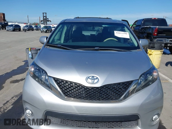 2012 Toyota Sienna SE with VIN 5TDXK3DC3CS189064, listed as a IAAI auction lot 42022390 with 193,016 mi miles and . Bid and sale history available at DreamBid. Image 12.