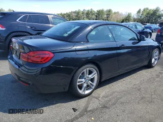2019 BMW 4 Series 430i xDrive with VIN WBA4Z3C51KEN88803, listed as a Copart auction lot 50422424 with 47,588 mi miles and Salvage title. Bid and sale history available at DreamBid. Image 3.