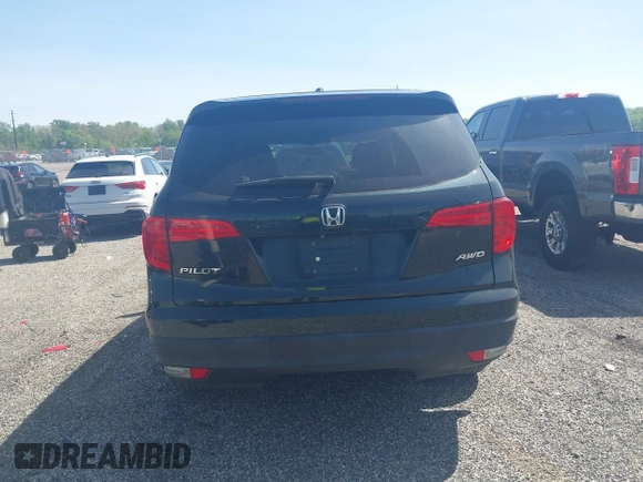 2017 Honda Pilot EX-L z VIN 5FNYF6H51HB091555, wystawiony jako IAAI lot #42141088 z przebiegiem 127 327 mil mil oraz . Historia ofert i sprzedaży dostępna na DreamBid. Obrazek 16.