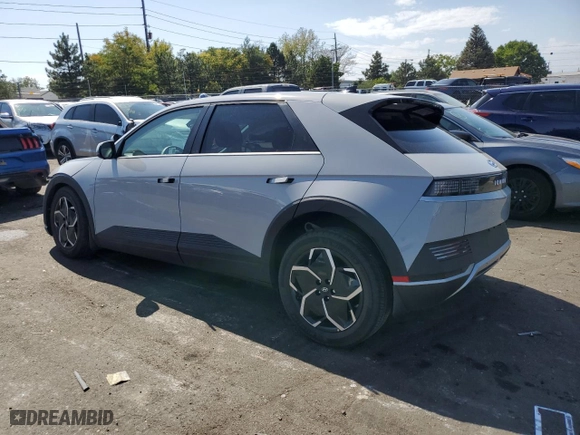 2024 Hyundai IONIQ 5 SE with VIN KM8KMDDF6RU281967, listed as a Copart auction lot 71675974 with NaN miles and Salvage Title. Bid and sale history available at carsss.com. Image 2.