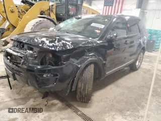 2018 Ford Explorer XLT z VIN 1FM5K8D82JGC53548, wystawiony jako Copart lot #45889385 z przebiegiem 51 321 mil mil oraz Szkoda całkowita • Salvage title. Historia ofert i sprzedaży dostępna na DreamBid. Obrazek 1.