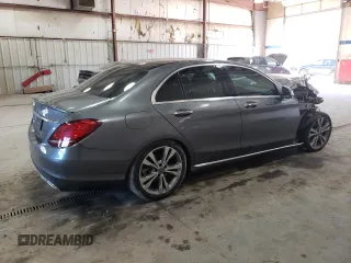 2019 Mercedes-Benz C 300 with VIN 55SWF8DB3KU321116, listed as a Copart auction lot 46750885 with 93,488 mi miles and Salvage Title. Bid and sale history available at DreamBid. Image 3.