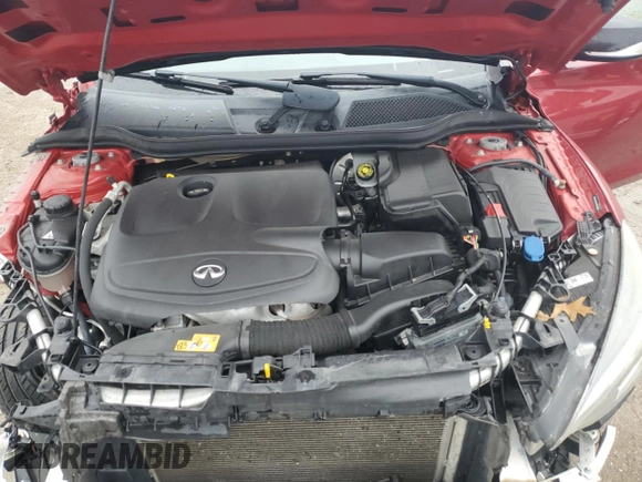2017 Infiniti QX30 Luxury with VIN SJKCH5CR4HA035947, listed as a Copart auction lot 46508454 with 96,555 mi miles and Salvage Title. Bid and sale history available at carsss.com. Image 12.