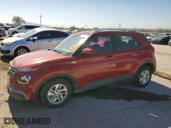 2020 Hyundai Venue SEL with VIN KMHRC8A33LU030429, listed as a Copart auction lot 61128325 with 50,988 mi miles and Salvage title. Bid and sale history available at DreamBid. Image 1.