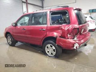 2003 Honda Pilot EX with VIN 2HKYF18553H562314, listed as a Copart auction lot 82416424 with 185,200 mi miles and Salvage Title. Bid and sale history available at DreamBid. Image 2.