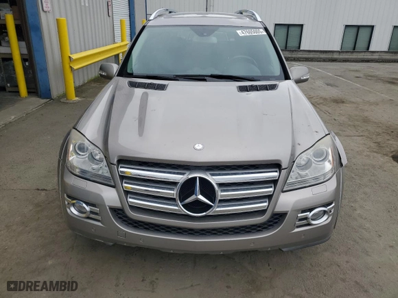 2008 Mercedes-Benz GL-Class 5.5L with VIN 4JGBF86E38A343301, listed as a Copart auction lot 47605005 with 147,223 mi miles and Salvage Title. Bid and sale history available at carsss.com. Image 5.