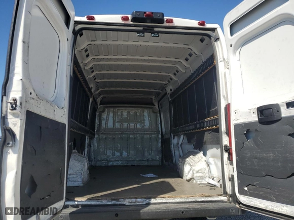 2019 Ram ProMaster Cargo Van with VIN 3C6URVJG0KE515288, listed as a Copart auction lot 54079885 with 135,584 mi miles and Salvage Title. Bid and sale history available at carsss.com. Image 10.