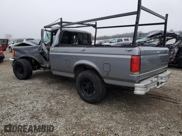 1987 Ford F-150 with VIN 1FTDF15Y6HPA66012, listed as a Copart auction lot 85805244 with 32,344 mi miles and Salvage Title. Bid and sale history available at carsss.com. Image 2.