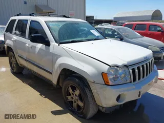 2007 Jeep Grand Cherokee Laredo with VIN 1J8HS48P37C658550, listed as a IAAI auction lot 41809384 with 1 mi miles. Bid and sale history available at carsss.com. Image 1.