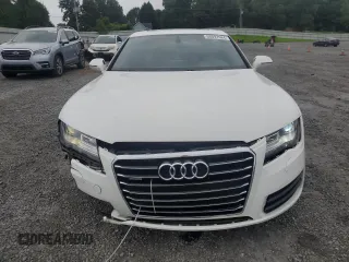 2014 Audi A7 3.0 Premium Plus with VIN WAUWGAFC5EN007403, listed as a Copart auction lot 66097684 with 147,653 mi miles and Salvage Title. Bid and sale history available at carsss.com. Image 5.
