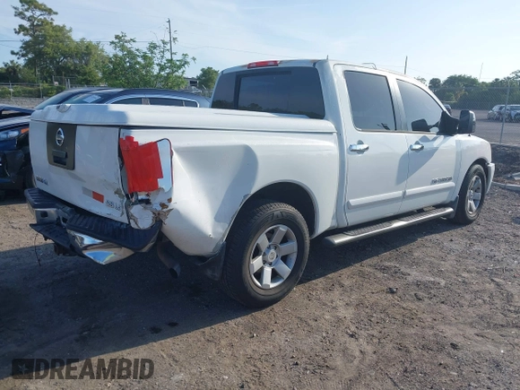 2006 Nissan Titan LE with VIN 1N6BA07A56N525360, listed as a IAAI auction lot 41934477 with 195,851 mi miles and . Bid and sale history available at DreamBid. Image 4.