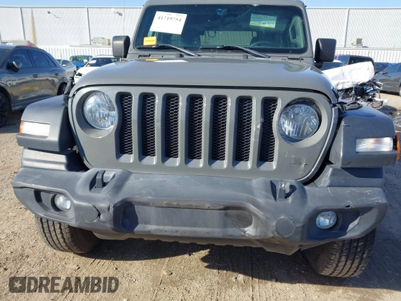 2020 Jeep Wrangler Willys с VIN 1C4GJXAG4LW164787, выставлен на аукционе IAAI как лот 41719754 с пробегом 63 802 миль миль и . История ставок и продаж доступна на DreamBid. Изображение 6.