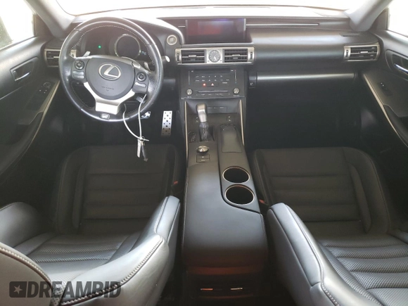 2016 Lexus IS 200t with VIN JTHBA1D22G5014999, listed as a Copart auction lot 63469855 with 112,577 mi miles and Salvage title. Bid and sale history available at DreamBid. Image 8.