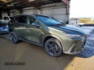 2025 Lexus NX with VIN JTJHKCFZ1S2054089, listed as a Copart auction lot 48817795 with 8,857 mi miles and Salvage Title. Bid and sale history available at carsss.com. Image 4.