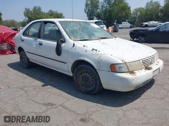 1996 Nissan Sentra XE z VIN 1N4AB41D3TC716326, wystawiony jako IAAI lot #42455181 z przebiegiem 235 076 mil mil oraz . Historia ofert i sprzedaży dostępna na DreamBid. Obrazek 1.